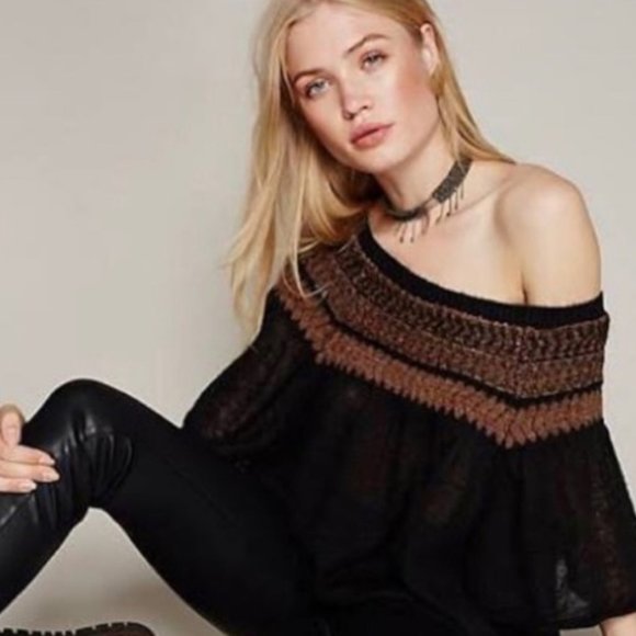 Free People Tops - Free People | 'Loch Lomand' Flutter Sleeve Sweater